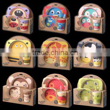 Frog Shape Melamine Children Dinner Set photo-6