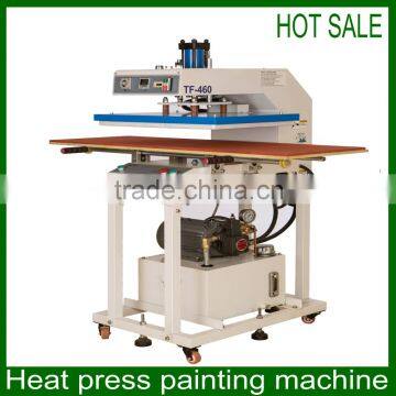 1 Hydraulic-drive heat painting machine/hot press print machine for low priceTF-460