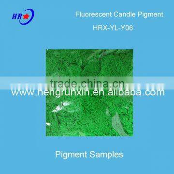 HRX-YL-Y06 Singal Green Fluorescent Pigment for Candle Craft