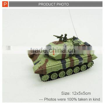 1/64 11ch Remote Control Toy rc Military Battle Tank for Kids photo-5