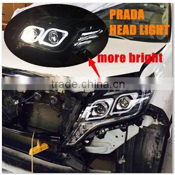 NEW ARRIVAL! head light fit for Land Cruiser style Prado 2013 year up LED head light more brighter