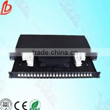 rack mount or pull-push 24 port fiber Cable Patch Panel