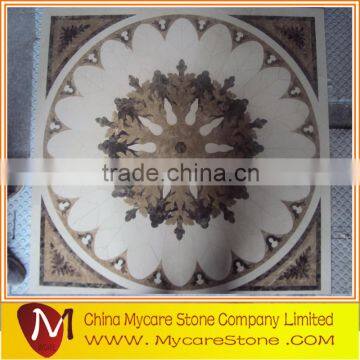 Marble medallion stone pattern marble tiles floor designs