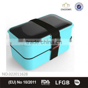 Colorful Bento Box, FDA Approved, Eco-friendly, Microwave & dishwasher safe