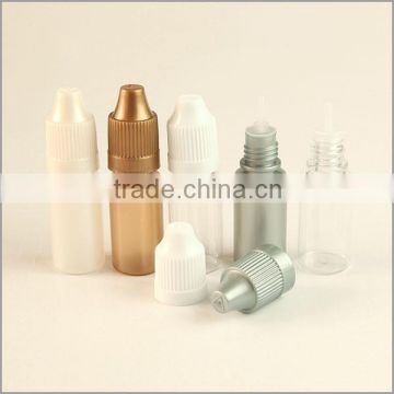 Plastic PE Eye Dropper Bottles with Child Resistant Cap