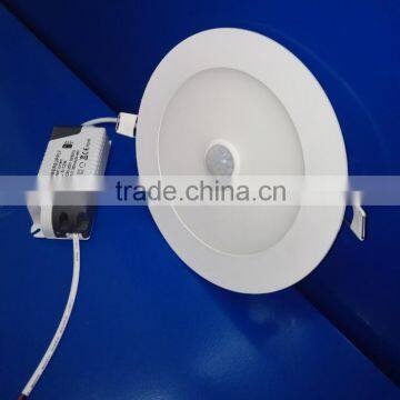 3W 2.5inch Pir human body led sensor panel light