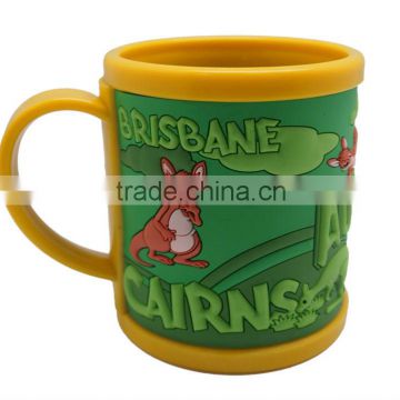 custom plastic souvenir mug cup manufacturer