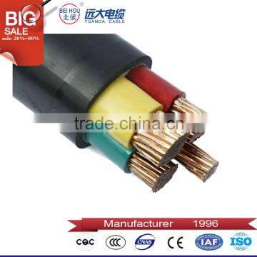 high quality 240mm2 pvc insulated power cable low voltage with Al or Cu conductor