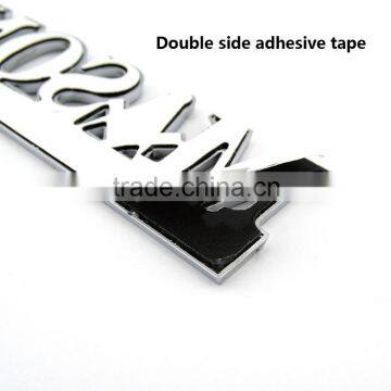 Chromed ABS Mason Letter Car Badges Emblems,custom Plastic Auto Logo Label Sticker photo-4