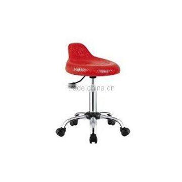 Black Red Salon Stool Cheap Salon Furniture photo-2