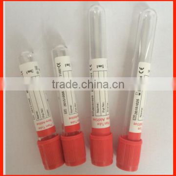 Ganda plain red vacutainer tubes made in China