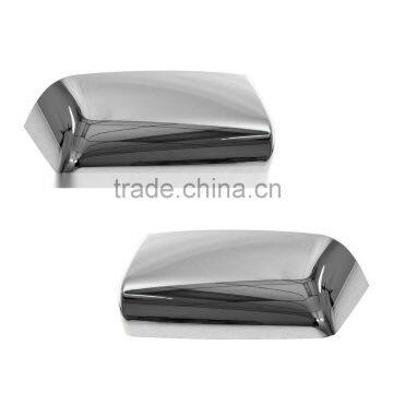Chrome Tow Mirror Cap Cover Upgrade Left and Right Pair set for Ford Truck F150