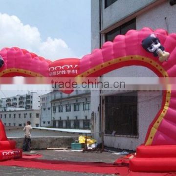 Most popular commercial wedding decoration inflatable entrance arch