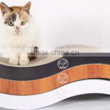 Aimigou New Design Cardboard Cat Scratcher Cat Scratching Board Wtih Catnip