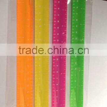 New logo OEM custom silicone snap bracelet slap bracelet with ruler