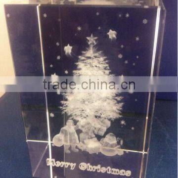 Christmas Gift Ornament Decor Crystal tr ee photo-5