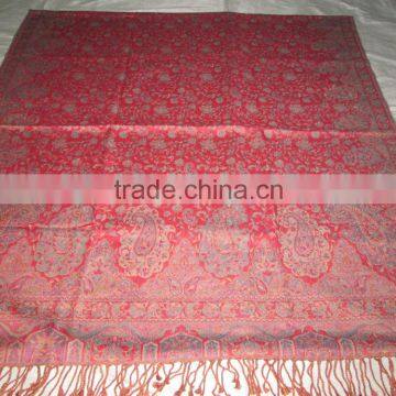 100%WOOL 100%BIG SIZE JAMAWAR SHAWL