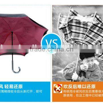 Inverted Umbrella, Double Layer Inverted Umbrella, Custom Photo Umbrella photo-4