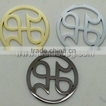 CR-ML00030 New Private Custom Metal Sticker Label for Sell photo-2