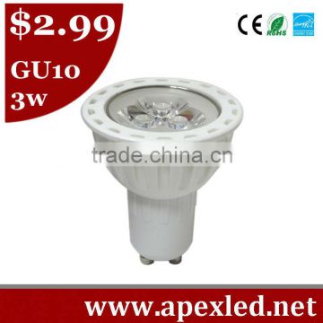 3w ceramic led spot light GU10