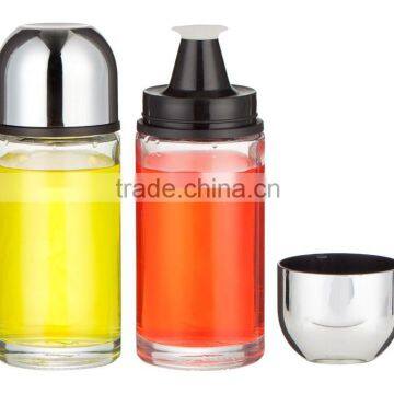 SINOGLASS trade assurance wholesale 160ml non drip spout glass oil and vinegar bottle