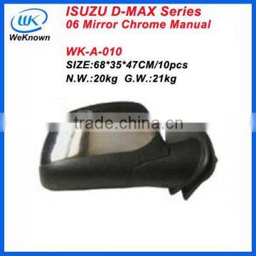Mirror Chrome Manual Using for Isuzu D-MAX