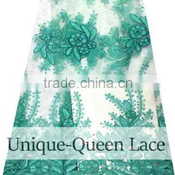 2016 High Quality French Tulle Fabric Lace / African Tulle Lace Fabrics for Party/african Lace Fabrics Tulle photo-6