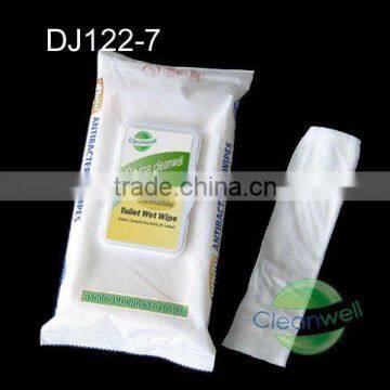 (DJ122-7)Flushable toilet wet wipe