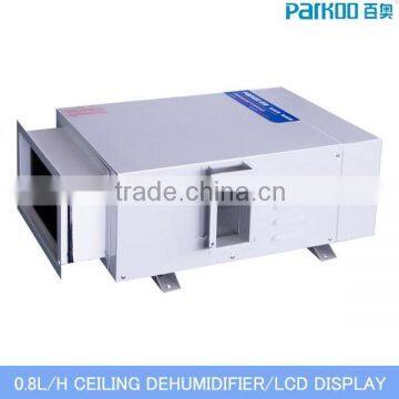 Duct type dehumidifier for swimming pool