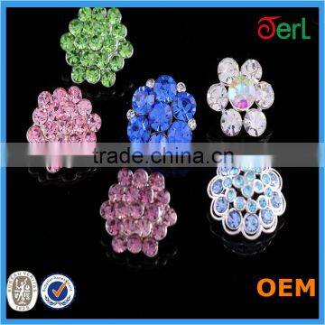 Wholesale Fashion Fancy Crystal Rhinestone Sewing Buttons photo-2