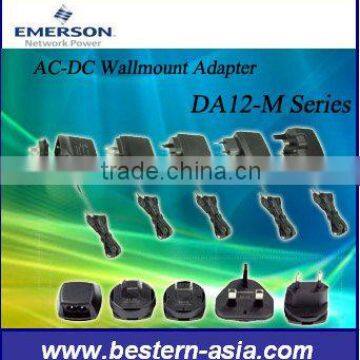 Emerson(astec/artesyn) Medical AC/DC Wallmount Adapter DA12-M Series:DA12-120UK-M