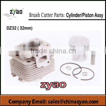 spare parts for brush cutter/ chain saw : CYLINDER/PISTON ASSY DZ32 32mm