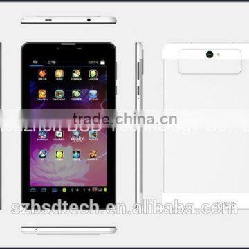 Android tablet pc 7 inch MTK8382 Quad Core Front 2.0MP/Rear 5.0MP HD capacitance touch 1024*600 3Gphone tablet pc