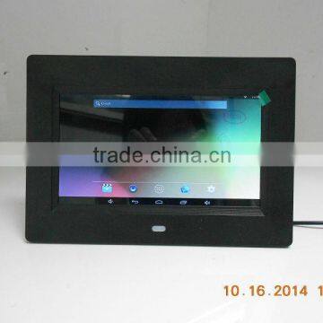 7 inch wifi android digital photo frame with video free download