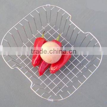 christmas basket,steel stainless strainer fruit basket