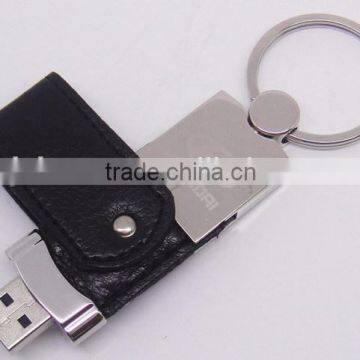 Elegant Factory Direct Selling 2gb Usb Flash Drive Brand Custom Leather Can be Printed Logo photo-6