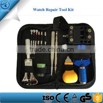 Perfect Watchmaker Repair Tool Kit With Hammer ,Remover ,Opener Mainspring Winder Tool Watch