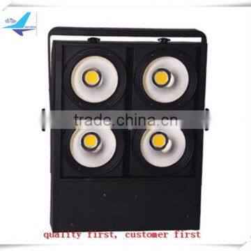 stage effect equipment warm white or cool white 4 eyes stage audience blinder led cob 4x100w