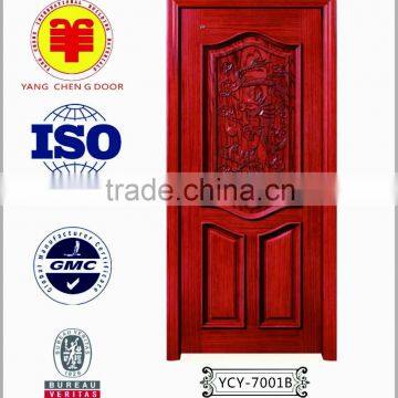 Interior or Exterior Two Panel Doors With Man Made Carved Flower, A Perfectly Raised Moulding Doors photo-2