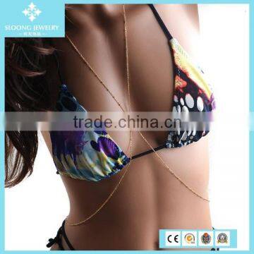 Turkey Gold Body Chain Jewelry For Women