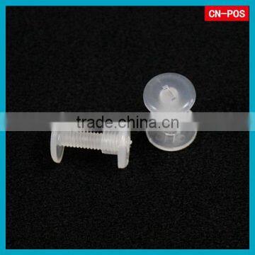 security plastic screw fastener for fitting with goods