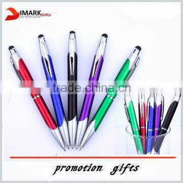 custom logo touch pen stylus pen for promotion