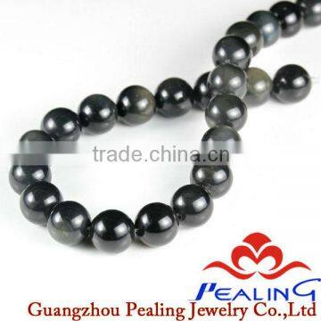 Natural Energetic Loose Gemstone Obsidian Beads