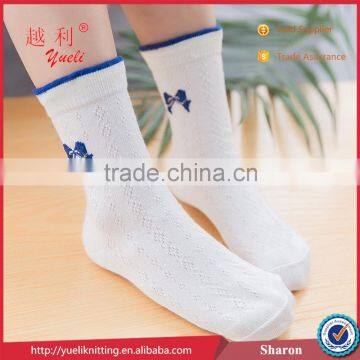 Korea Girl Wool Sock Child Little Bownot Sweet Fuzzy Sock