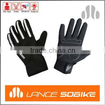breathable full finger cycling glove