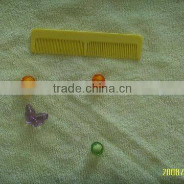 Colored disposable hotel comb plastic hotel comb hotel comb