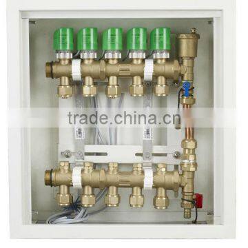 High quality standard adjusting A7 standard forge brass body nature color surface anticorrosion processing adjusting manifolds