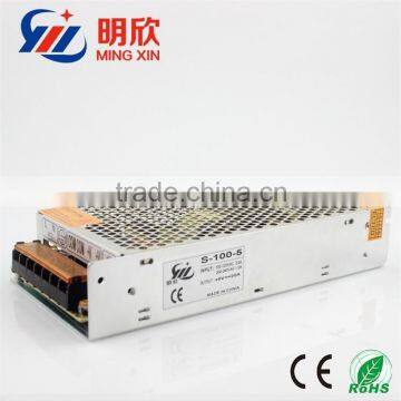 5v 20a 100w led strip power supply , ac dc 5v power supply for led