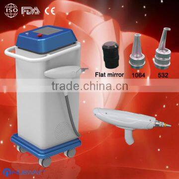 0.5HZ Laser Tattoo Removal Machine Q Switched Nd:yag Laser Tattoo Removal System Naevus Of Ito Removal