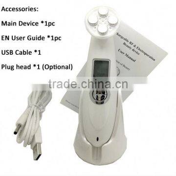 Online Shopping Rechargeable Ems Ultrasonic Face Lift Machine photo-5